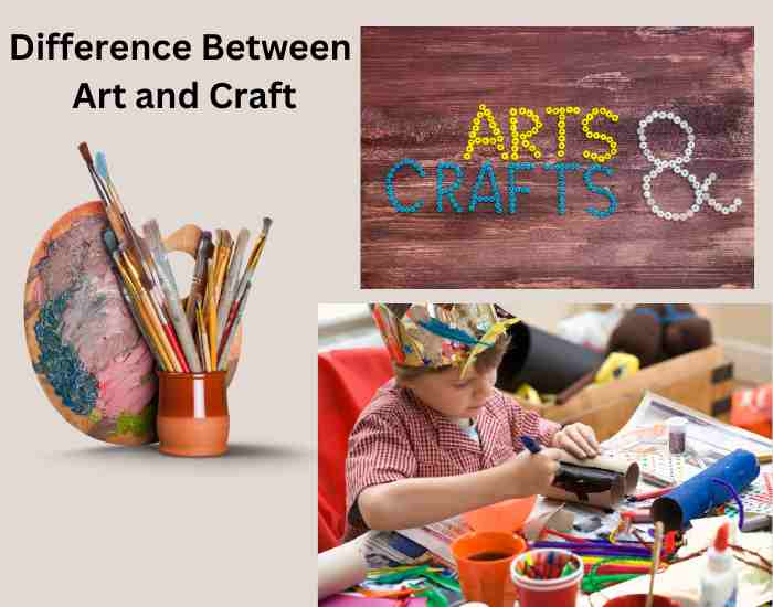 Difference Between Art and Craft