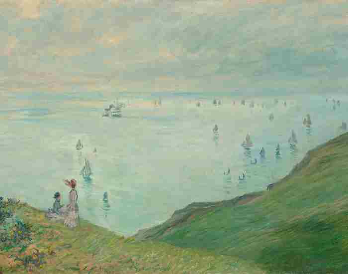 Monetizing Cliffs at Pourville by Claude Monet, 1882. Courtesy of National Gallery of Art, Washington.Art