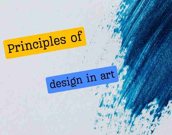 Principles of design in art