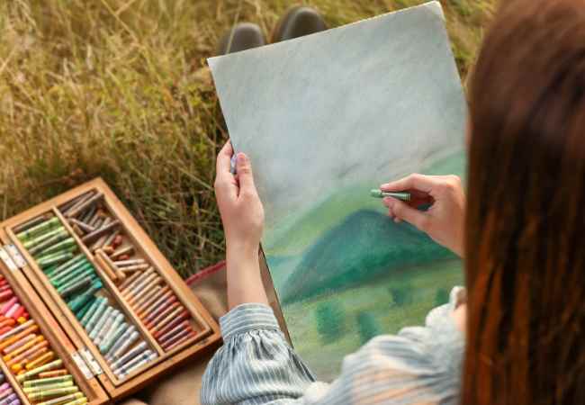 Creating Realistic Landscapes with Pastels