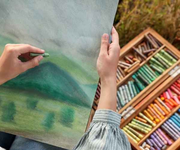 Creating Realistic Landscapes with Pastels